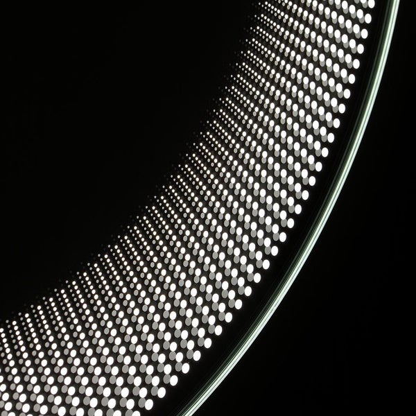 Runder Spiegel mit 60 cm Durchmesser und LED-Beleuchtung mit Touch Sensor