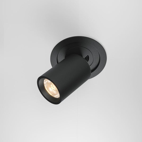 LED Einbauleuchte Hidden in Schwarz 10W 760lm