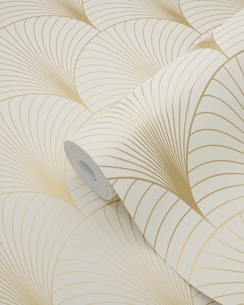 Rolle Tapete mit Art-déco-Muster