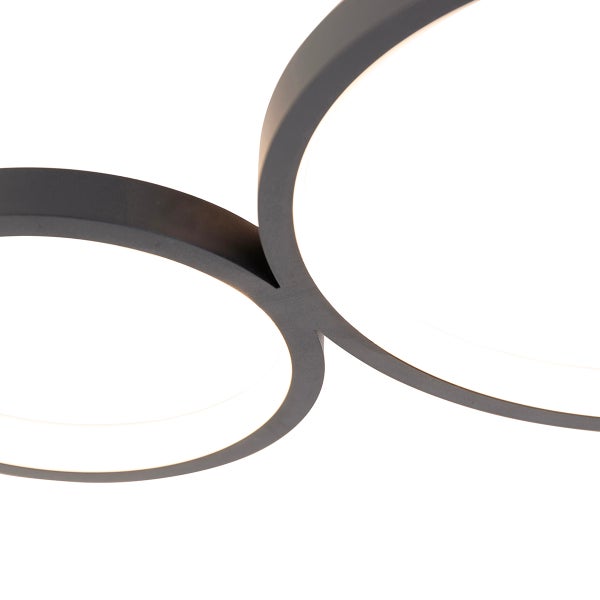 Moderne Deckenleuchte mit kreisförmigem Design