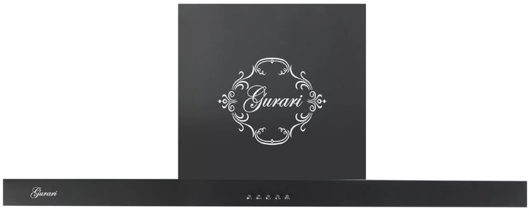 Wandhaube Gurari mit Flachschirm und Logo