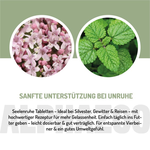 alphazoo Seelenruhe Tabletten 75g