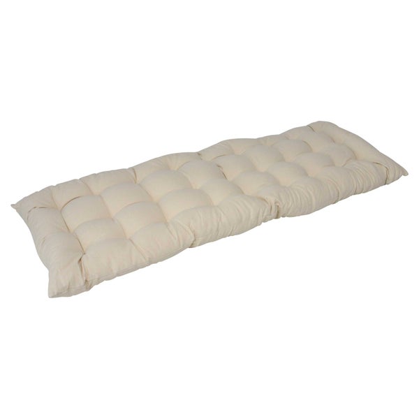 FRANK FLECHTWAREN | Bankauflage Beige, BAUMWOLLE, POLYESTER, 40 x 120 cm