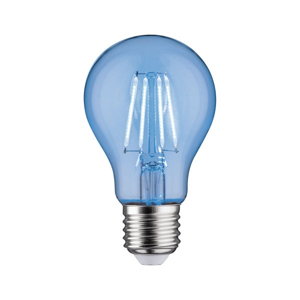 LED Birne Filament E27 230V 40lm 2,2W 1000K Blau