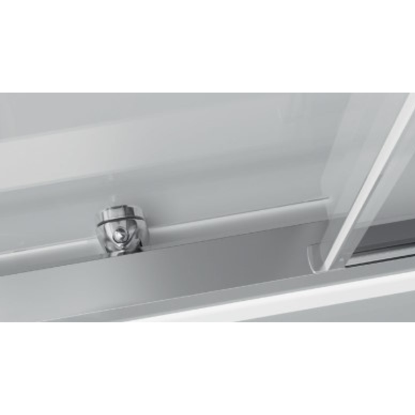 Detailaufnahme eines Duschkabinen-Stabilisators