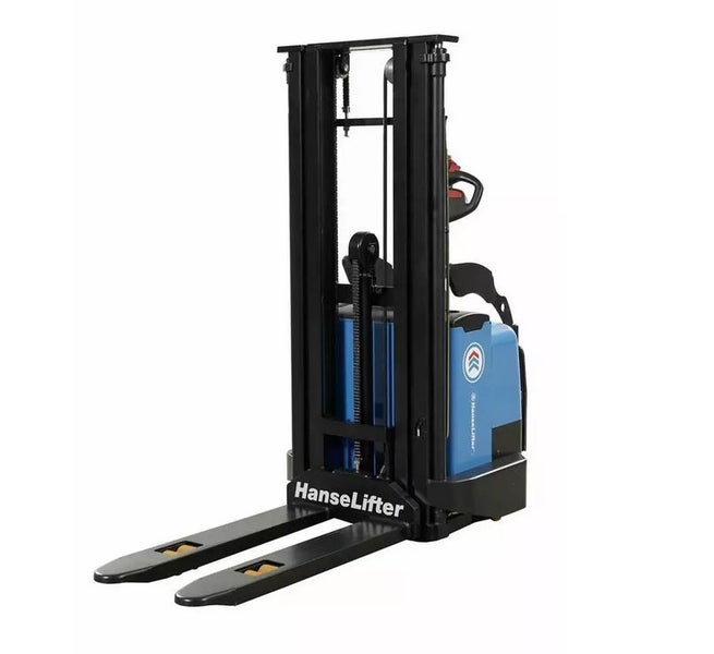 Hanselifter Deichselstapler E-1534FH mit Freihub Hubhöhe 3400mm Tragkraft 1500kg