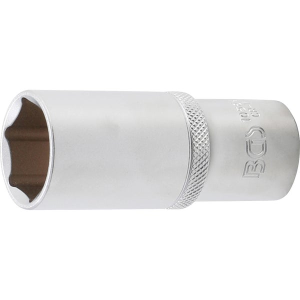 BGS Steckschlüssel-Einsatz Sechskant tief Antrieb Innenvierkant 12,5 mm (1/2) SW 24 mm - 10564