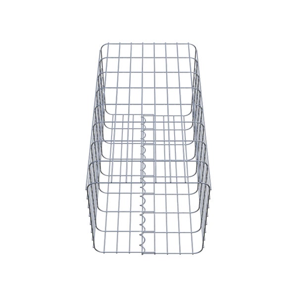 Gabionensäule 42 x 42 cm, MW 5 x 10 cm eckig - Höhe: 0,80 m
