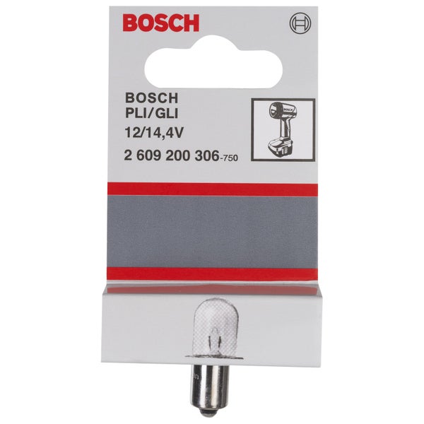 Bosch Lampe PLI/GLI 12/14,4V Verpackung