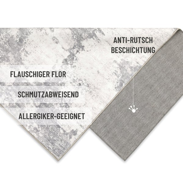 Badteppich Greige Samu WECONhome 70x120 cm