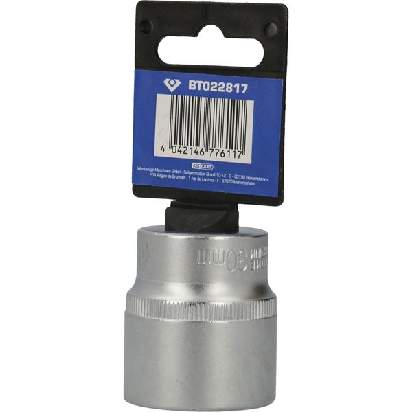 BRILLIANT TOOLS 1/2 Sechskant-Stecknuss 30 mm - BT022817
