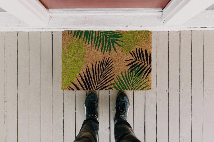 50 x 80 cm Kokosnussmattenblatt