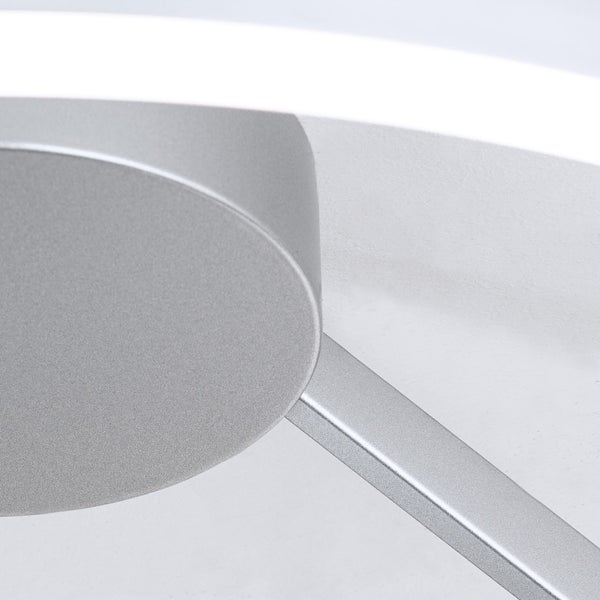 LED Deckenleuchte Vlotter Ø 40cm Titan 3000K 1950lm