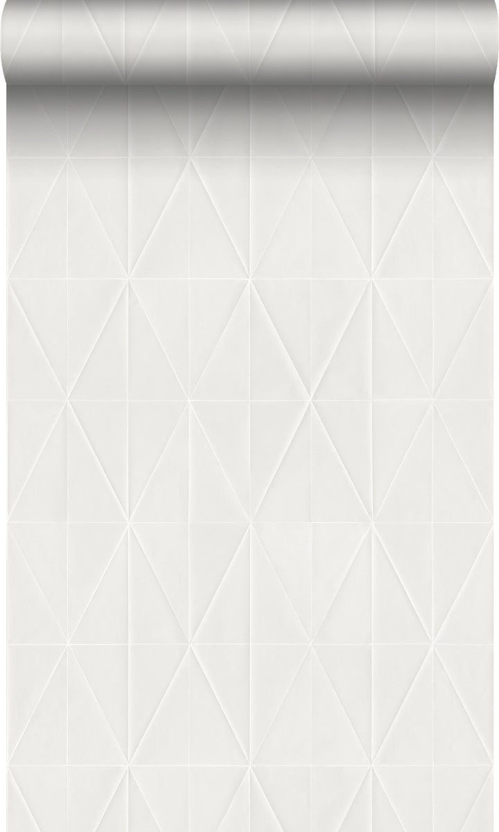 Origin Wallcoverings Tapete grafische Form Crême-Weiß - 53 cm x 10,05 m - 347212