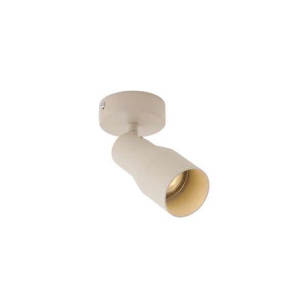 Moderner Deckenstrahler Beige GU10 50 mm rund - Stanley