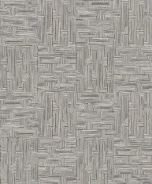 Masureel Tapete mit feiner Struktur Grau - 53 cm x 10.05 m - 630822