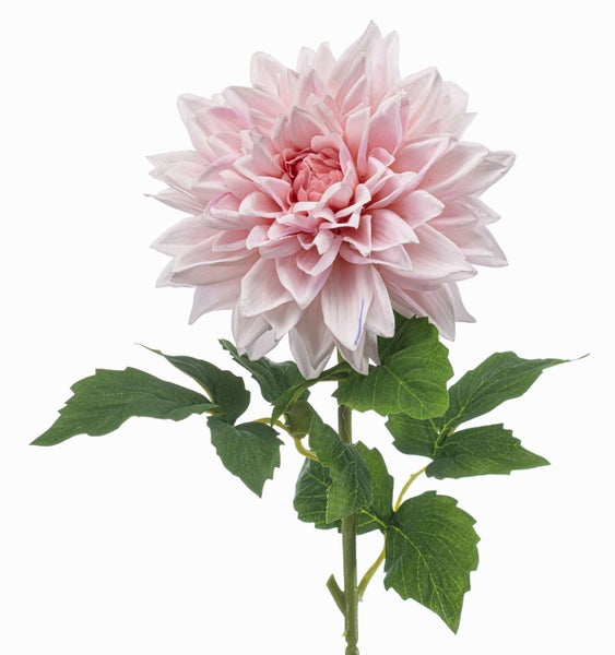 Nahaufnahme von grünen Palmwedeln einer Kunstpflanze.