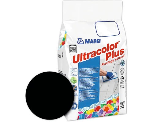 Mapei Ultracolor Plus Flexfuge schnell 5 Kilogramm Sack für Fliesen und Naturstein.