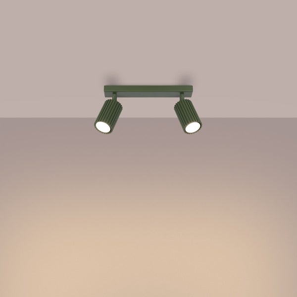 Deckenleuchte mit zwei Strahlern