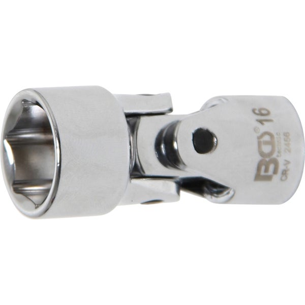 BGS Kardangelenk-Einsatz Sechskant Antrieb Innenvierkant 10 mm (3/8) SW 16 mm - 2456