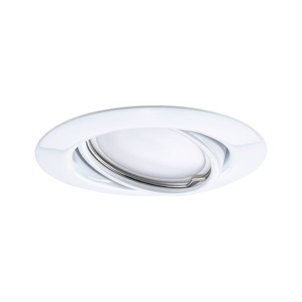 LED Einbauleuchte Base Coin Einzelleuchte schwenkbar rund 90 mm 20° Coin 5W 370lm 230V 3000K Weiß
