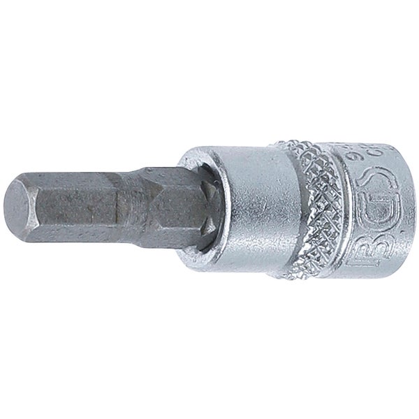 BGS Bit-Einsatz Antrieb Innenvierkant 6,3 mm (1/4) Innensechskant 5,5 mm - 9466