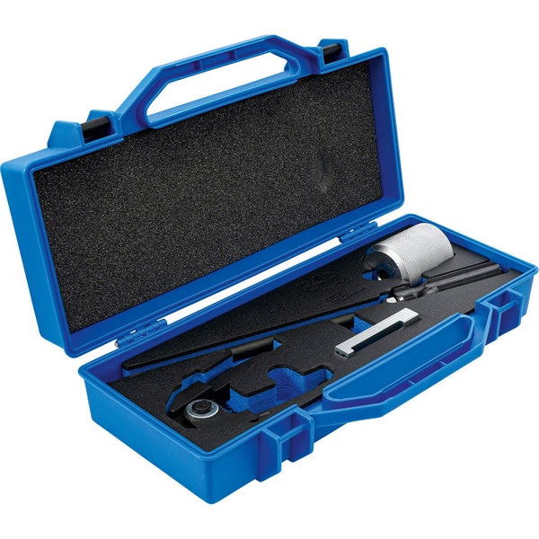 Ventilfeder-Montagewerkzeug-Satz in blauem Werkzeugkoffer