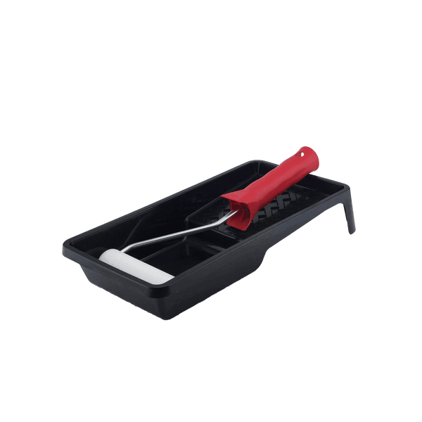 Farbroller mit Farbschale für Malerarbeiten