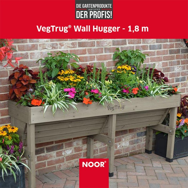 VegTrug® Wall Hugger - Grey Wash - 1,8 m (183x46x80 cm)