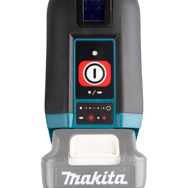 Makita Logo, Laserkreuz, Linienlaser zur Ausrichtung