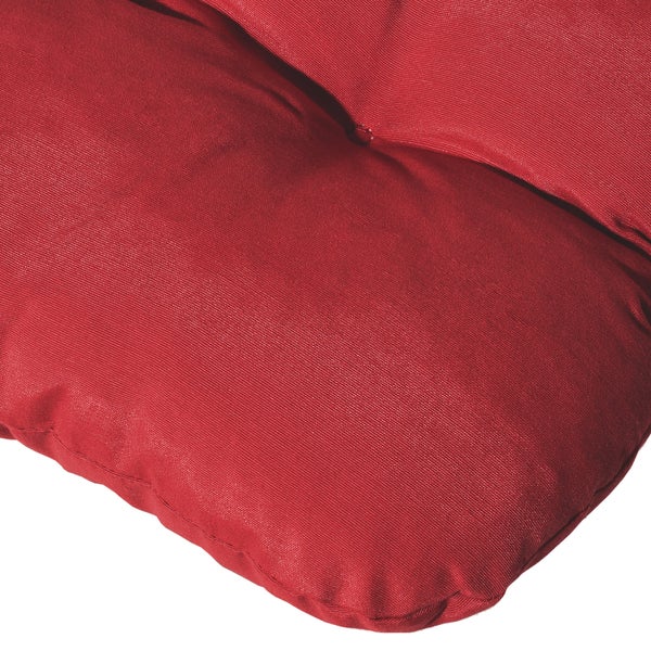 Beautissu Flair HL Hochlehner 120x50x8cm Rot