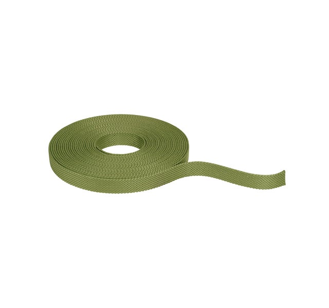 ULine Gurt 10m Dacron Textil Kupfer Grün