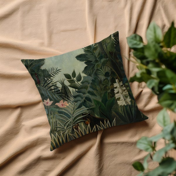 Kuschelkissen, Kissenhülle, Kissenbezug Dschungel PI0712_40x40cm
