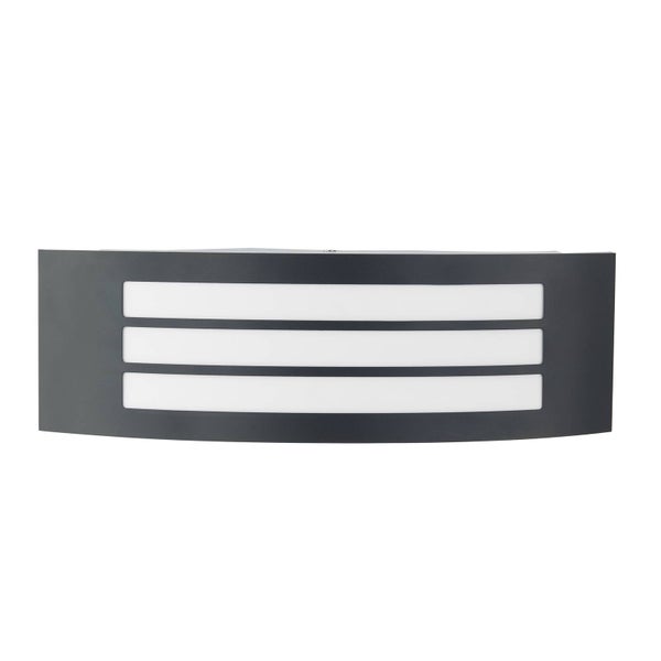 Lindby Vilam (spritzwassergeschützt (Modern) in Schwarz aus Aluminium (1 flammig, E27)