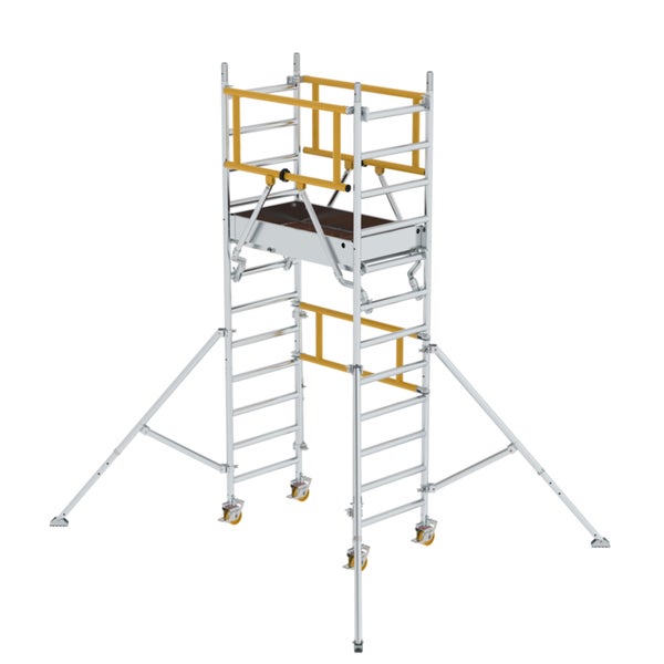 MUNK Flexxtower SG mit Sicherheitsgeländer 4,10m AH