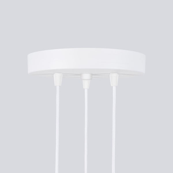 Deckenbaldachin mit drei Kabeln