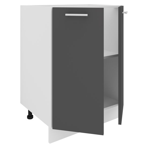 Küchenschrank B 60 cm Unterschrank Drehtüren Esilo