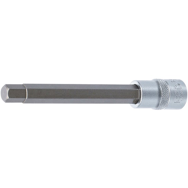 BGS Bit-Einsatz Länge 140 mm Antrieb Innenvierkant 12,5 mm (1/2) Innensechskant 11 mm - 5184-H11