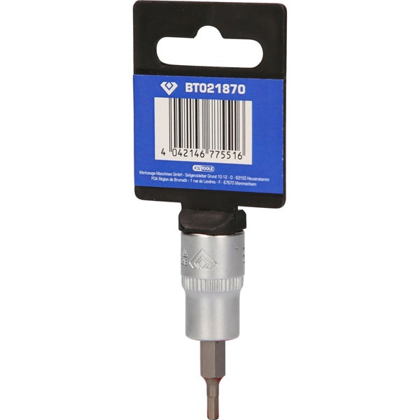 BRILLIANT TOOLS 3/8 Innensechskant Bit-Stecknuss 3 mm - BT021870