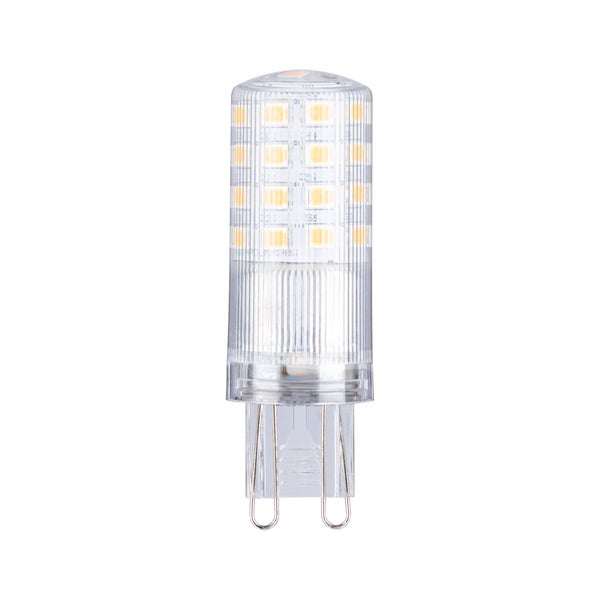 Standard 230V LED Stiftsockel G9 550lm 4,2W 2700K dimmbar Klar