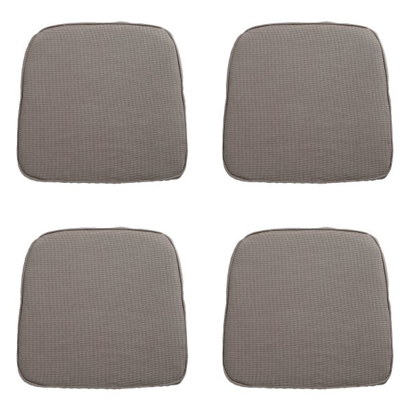 Sitzkissen Wicker Rib livella - Ca. 48x48 cm - 4er-Set