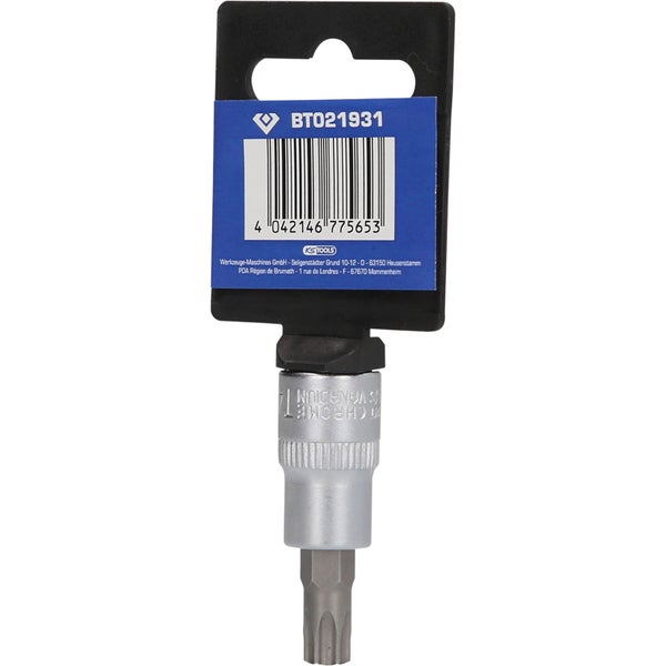 BRILLIANT TOOLS 3/8 Torx-Bit-Stecknuss mit Stirnlochbohrung TB45 - BT021931
