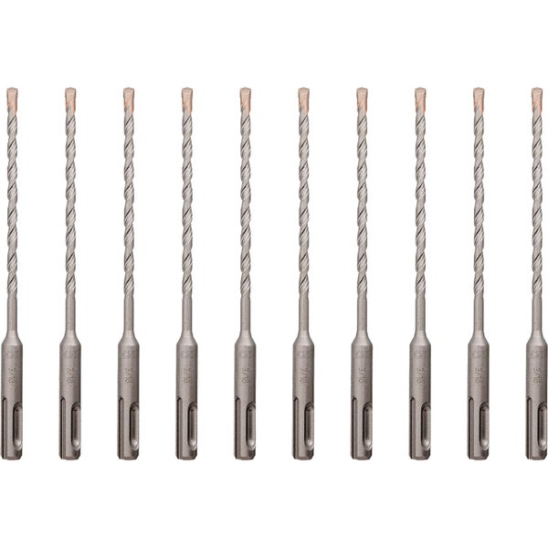 Zehn Steinbohrer mit 3/16 Zoll Durchmesser