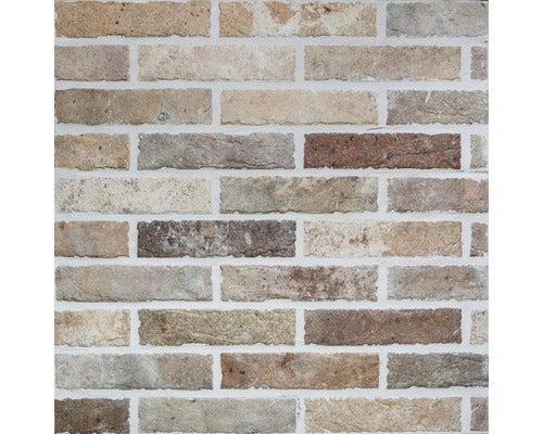 Brickfliese Brique Indus multicolor 6x25 cm