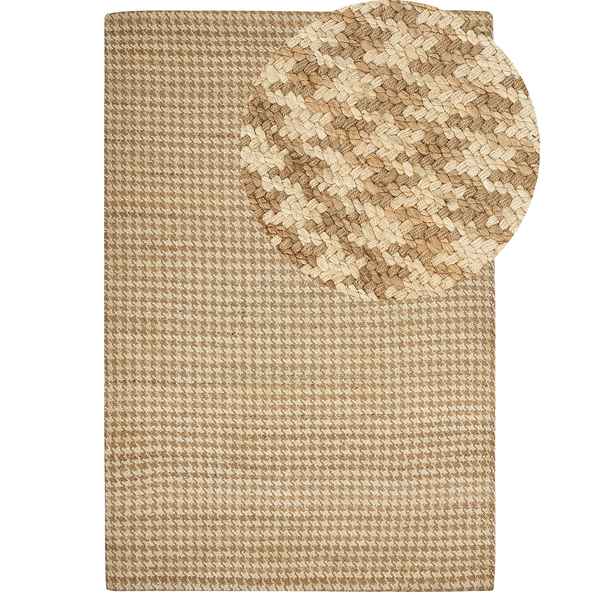 Teppich ARAPTEPE 200 x 300 cm Jute Beige