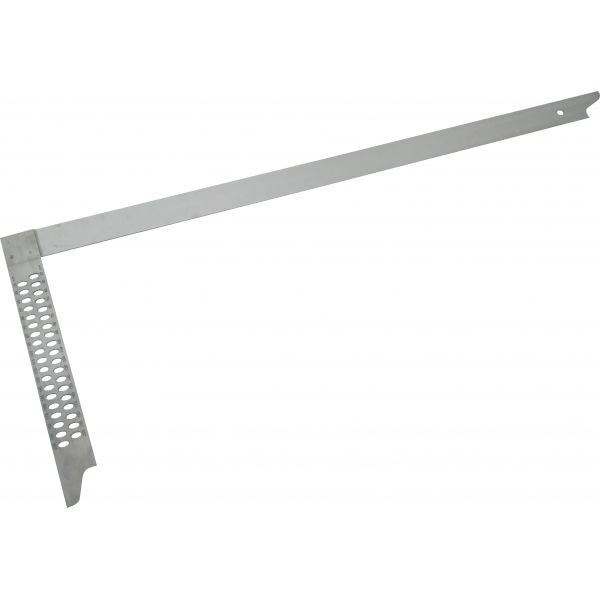 Triuso Zimmermannswinkel rostfrei m Anreißloch 700 x 300 mm - 1 Stück