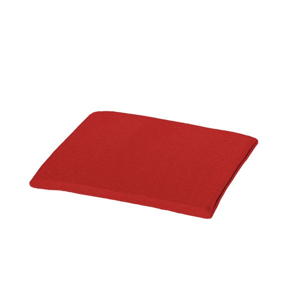 Sitzkissen Panama ziegelrot - Ca. 40x40 cm - 4er-Set