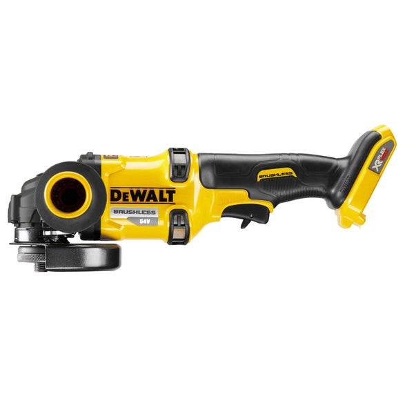 DeWalt Akku-Winkelschleifer 54 Volt mit bürstenlosem Motor für Handwerk und Renovierung.