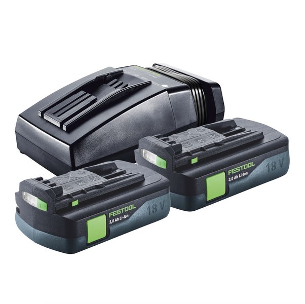 Festool BHC 18-Basic Akku Bohrhammer 18 V 1,8 J SDS Plus Brushless + 2x Akku 3,0 Ah + Ladegerät + Systainer