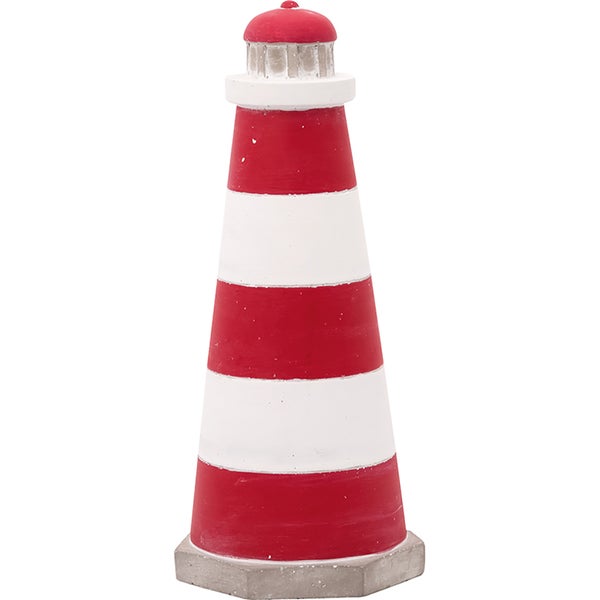 Leuchtturm rot weißer Zement - Batela
